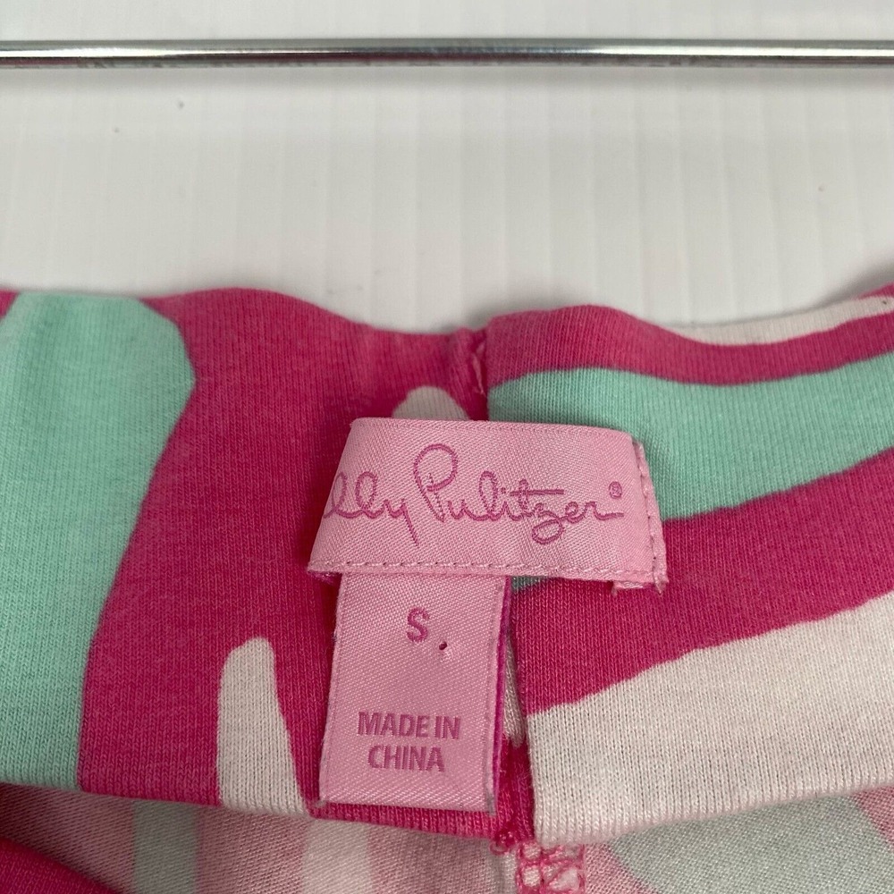 Lilly Pulitzer Pants Size S Georgia May Palazzo Capri Pink Casual‎ Beach - Picture 2 of 10